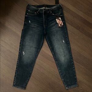 Rachel Roy Blue Distressed Women Jeans